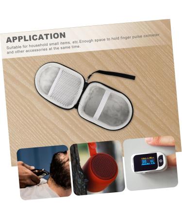 Minkissy 3-in-1 Razor Storage & Travel Bag | Glucometer Carrier Case | Mini Hard Drive Organizer | International Shipping Available - Buy Online on GoSupps.com