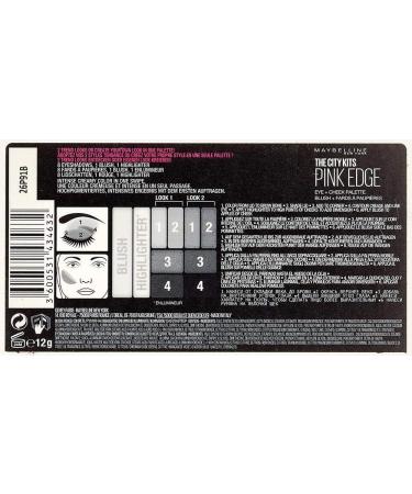 MAYBELLINE EYESHADOW PALETTE THE CITY KITS PINK EDGE Eye + Cheek 15G - Buy Online on GoSupps.com