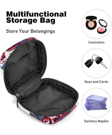 Buy Women's Bonds Storage Pockets Stillpad Waller - Floral Portable Period Kit Bag | Feminine Products for Girls - Buy Online on GoSupps.com