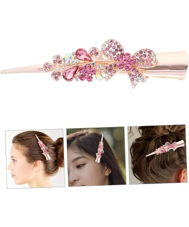 minkissy hair barrettes hair clips hair accessories clip ins rhinestone hairpins hair decoration clips for hair hairpin for women large barrette large hairpins grace women's Metal decorate - Buy Online on GoSupps.com