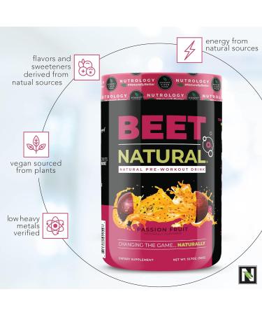 Nutrology Beet Natural O2 Pre Workout Powder Passion Fruit Flavor (30 Servings) BCAA Natural Plant Based BCAA Powder Lemonade Flavor (30 Servings) - Buy Online on GoSupps.com
