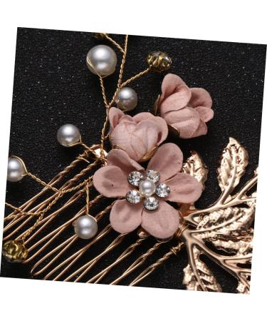 MAGICLULU Rhinestone Comb Hair Comb for Bride Rhinestone Hair Comb Bride Comb Pearl Hair Comb Wedding Hair Comb - Buy Online on GoSupps.com