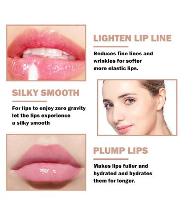 Buy Natural Lip Plumper Gloss - Hydrating & Soothes Fine Lines for Fuller Bigger Lips | International Shipping Available - Buy Online on GoSupps.com