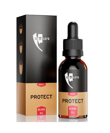 G ld s Bart l Men Protect From argan oil i 6 months of benefit pack I beard oil for soft beard I beard oil for intensive beard care (1 x 30ml) 30 ml (1 Pack) - Buy Online on GoSupps.com