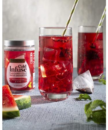 Twinings Cold Infuse Watermelon & Mint - 12 Flavored Infusers (1.06 oz) - Buy Online on GoSupps.com