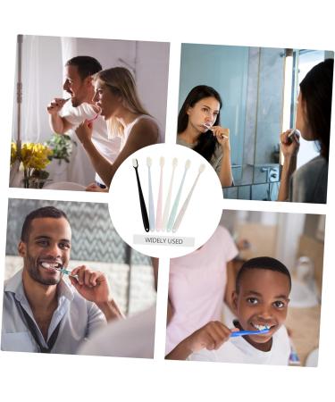 FRCOLOR 12 Pack Toothbrush Cleaning Brushes - Gentle Bristle Dental Care for Sensitive Gums Travel-Friendly Tooth Picks & Charcoal Dental Picks - Buy Online on GoSupps.com