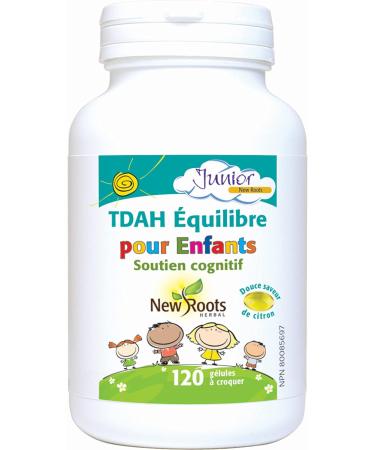 New Roots Herbal - Children's ADHD Balance - Cognitive Support - 120 Softgels - Buy Online on GoSupps.com