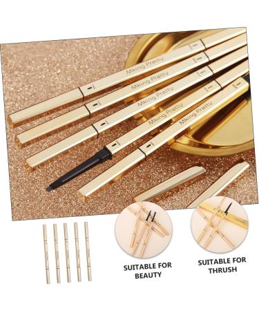 Didiseaon 5pcs Double Ended Eyebrow Pencil Portable Eyebrow Pencils Double-head Eyebrow Pens Anti-perspiration Eyebrow Pens Eyebrow Makeup Pencils Women Eyebrow Pencils Makeup Tools - Buy Online on GoSupps.com