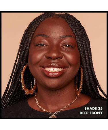 NYX Can't Stop Won't Stop Full Coverage Foundation - Deep Ebony 25 | Long-Lasting Waterproof Vegan Formula with Matte Finish - Buy Online on GoSupps.com