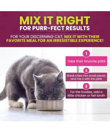 Cymbia Cat Hairball Support Chews Vet-Formulated Digestive Hairball Remedy Supports Skin and Coat with Omega-3 & Probiotics Cat Supplement 100% Vet Approved - Approx. 70 Days Supply - Buy Online on GoSupps.com