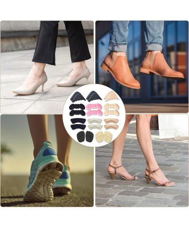 11 Pairs of Heel Cushions - Slipproof Forefoot & Heel Pads for Comfortable Shoes | Multicolor Shoe Inserts & Holders - Buy Online on GoSupps.com