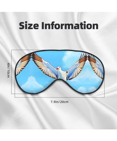 Seagulls in Flight Head-Mounted Light-Blocking Eye Mask | Relieve Eye Fatigue | International Shipping Available - Buy Online on GoSupps.com