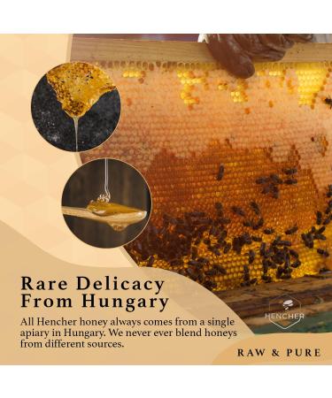 900g Raw Wildflower Honey: Harvested from Hungarian Forests | Unprocessed and Pure - Buy Online on GoSupps.com