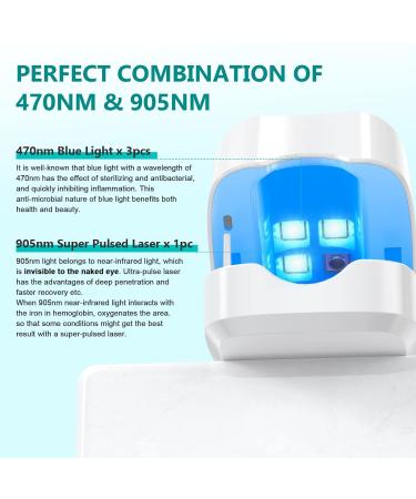 Advanced Nail Fungus Treatment Device for Thick, Discolored Nails - Nail Therapy for Healthy Toenails & Fingernails - Buy Online on GoSupps.com