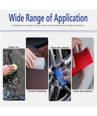 Multifunction Strong Absorbent Magical Brush PVC Sponge Wipes high-Density Multifunctional Sponge Blocks Reusable Wiping and Cleaning Tool for Window Kitchens bathrooms Cars. (6PCS) - Buy Online on GoSupps.com