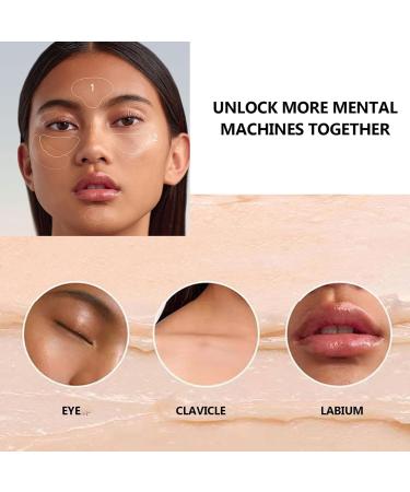 DUBUSH 2023 New Arrival Magic Pore Wipe Waterproof Face Primer Stick Primer Matte Makeup Blur Stick Base Moisturizing Makeup Face Glitter Stick - Buy Online on GoSupps.com