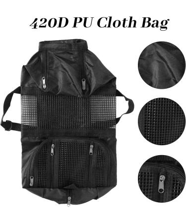 Yuehua Mech Cat Care Bag | Pet Pocket Bag for Nail Clipping & Bathing | Anti-Bleeding Scratch-Resistant Mesh Pockets - Buy Online on GoSupps.com