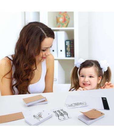 Flip Book Kit with Light Pad - A5 LED Board & 320 Sheets for Drawing, Tracing, Sketching - Flip Books Paper with Holes & Binding Screws - Buy Online on GoSupps.com