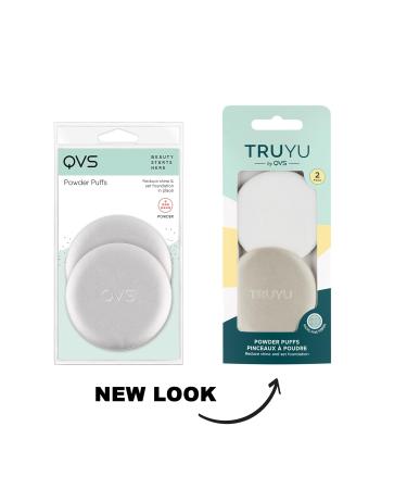 QVS Powder Puff Sponge for Flawless Makeup Application | Ideal for Powder & Rouge | International Shipping Available - Buy Online on GoSupps.com