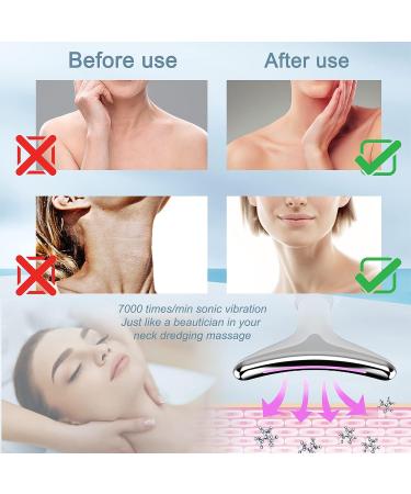 RD Beauty Neck & Face Wrinkle Removal Tool - Double Chin Reduction Massager (Black) - Buy Online on GoSupps.com