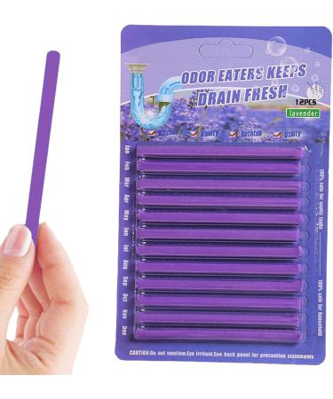 Drain Sticks - Effective Drain Cleaning & Deodorizer | Lavender Fresh Scent | Prevent Blockage & Clogs | International Shipping Available - Buy Online on GoSupps.com