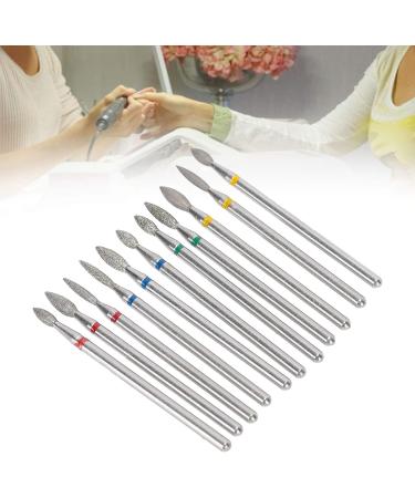 Professional Diamond Nail Drill Bits Set for Acrylic Gel Nails - Electric Manicure File Kit - Buy Online on GoSupps.com