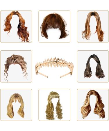 Roman Leaf Crown XCOZU Goddess Tiara Gold Leaf Band Crown of Leaves Girls Greek Gold Leaf Headband Bridal Headbands Gold Laurel Leaf Headdress Boho Headpiece Hairband - Buy Online on GoSupps.com