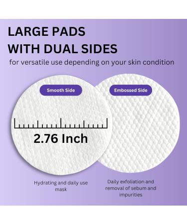 PURIPIA Metabiome Korean Toner Pads for Clear face Skin Care Soothing exfoliating Cotton Tea Tree Toning pad Sheet mask Blemish brightening Dry Facial Vitamin c Collagen - Buy Online on GoSupps.com