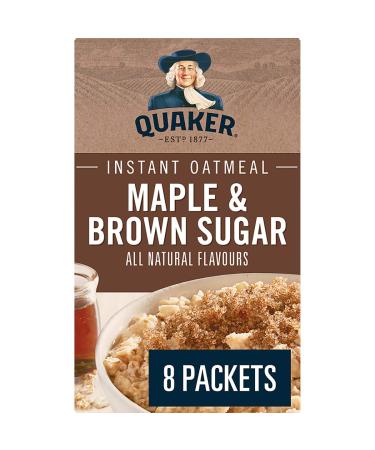 Quaker Instant Oats Flocons d'avoine l' rable et la cassonade 8 carats 344 g (import du Canada)