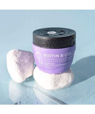 Luseta Biotin Collagen Hair Mask 16.9 Oz - Strengthen & Thicken, Promote Growth - Deep Conditioning Treatment for Dry & Damaged Hair - Buy Online on GoSupps.com