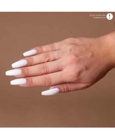 INLAQ HEMA Free UV Nail Polish - Strong White 6 ml | Gel Polish & UV Varnish in Various Colors - Shop Internationally - Buy Online on GoSupps.com
