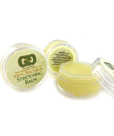 Gauge Gear Ear Stretching Balm - 10ml Jar | Stretch Lubricant for Plugs & Tapers | Piercing Aftercare & Skin Care | All Natural Moisturizing Salve - Buy Online on GoSupps.com
