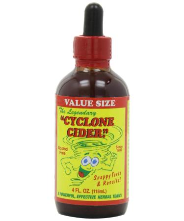Ginco International Cyclone Cider, Value Size, 4 Ounces (Pack of 2)