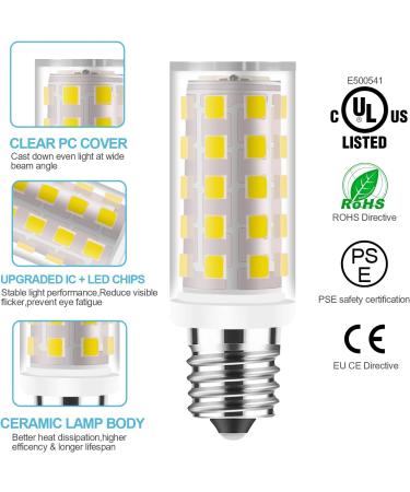 Yucclim No Flicker Double-Sided Mirror Bulb 40W Equivalent - Natural White | Fits Conair & Jerdon Makeup Mirror | 1PCS - Buy Online on GoSupps.com