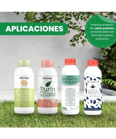  PLANTAWA PLANTAWA Potassium Soap 10L Acts by contact Improving Plant Defense 100% Natural Aphid Whitefly Red Spider Mealybug  - Buy Online on GoSupps.com