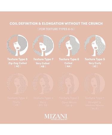 Mizani True Textures Coil Stretch Cream 8.50 Fl Oz | Soft Hold Curl Shaping for Curly & Coily Hair - Buy Online on GoSupps.com