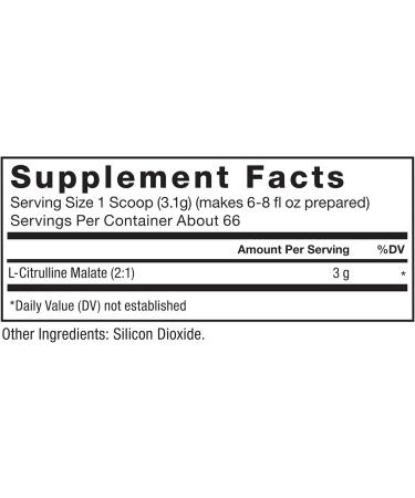 Force Factor Citrulline Malate 2:1 - Premium L Citrulline Powder for Enhanced Nitric Oxide Blood Flow & Muscle Pumps | Unflavored | 66 Servings - Buy Online on GoSupps.com