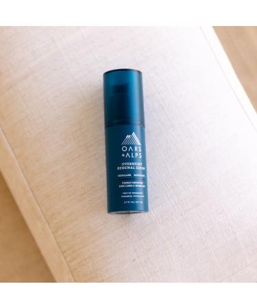 Oars + Alps Overnight Renewal Serum - Anti-Aging Peptides for Fine Lines & Wrinkles | Hydrating Skin Care | 0.7 Fl Oz - Shop Internationally - Buy Online on GoSupps.com