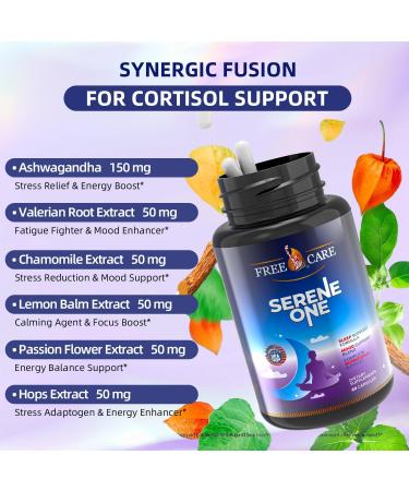 15-in-1 Melatonin Sleep Capsules - Natural Sleep Aids for Adults with Melatonin 5mg and Magnesium Glycinate, Support Sleep Health, Stress Relief with Ashwagandha, L-Theanine,GABA, 5-HTP - 60 Capsules - Buy Online on GoSupps.com