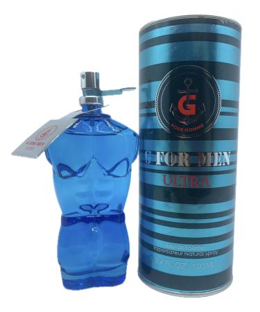 G For Men Ultra Men's Cologne 3.4 Fl. Oz. Eau de Toilette Spray