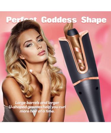 SUDNJIALQ Large U-shaped Grooves 22mm Automatic Perm For Easy Hair Crimping Metal Dry And Wet Dual-purpose Non Damaging Hair - Buy Online on GoSupps.com