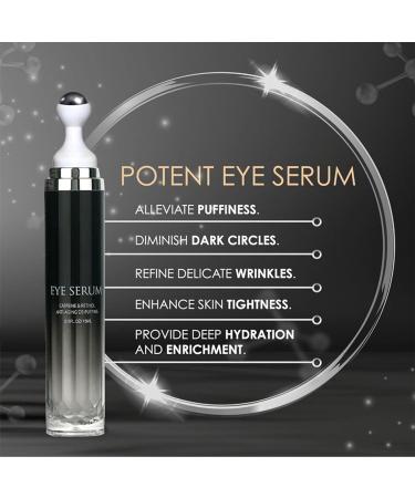  GNAUMORE roll-on eye serum anti-aging eye care roll-on serum for eye contour eye serum with caffeine roller serum eye roller - Buy Online on GoSupps.com