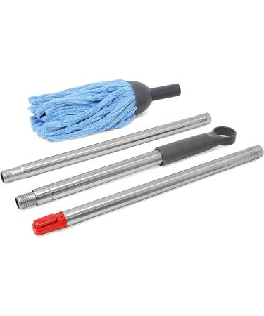 FAYINA Premium Microfiber Wet Mop with Stainless Steel Handle - Ideal for Hardwood, Laminate, and Tile Flooring - Extendable up to 56 Inches - Buy Online on GoSupps.com