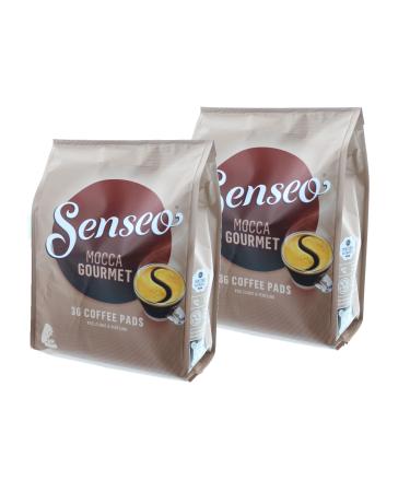 Senseo Mocca Gourmet Pods, Fresh & Intense, Coffee for Kaffepadmaschinen, 72 Pads