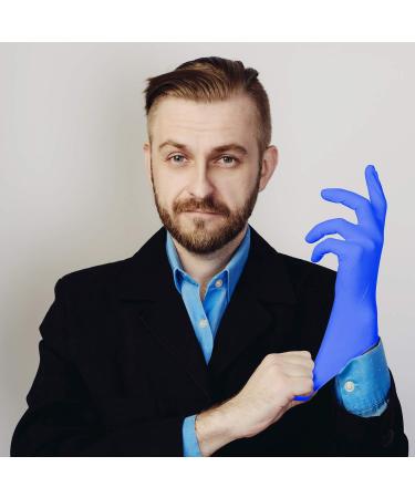 PEIPU Nitrile Gloves Medium 100-Count 4 Mil Powder Free - Latex Free Disposable Cleaning Service Gloves (Pack of 100) - Buy Online on GoSupps.com