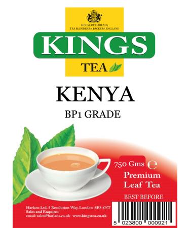 KINGS TEA BP1 GRADE KENYA LOOSE TEA 750 Grams