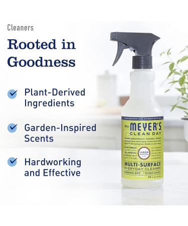 Buy Mrs. Meyer's All-Purpose Cleaner Spray & Microfiber Cloth Kit - Lemon Verbena 16 oz | International Shipping - Black Swan Distributors - Buy Online on GoSupps.com