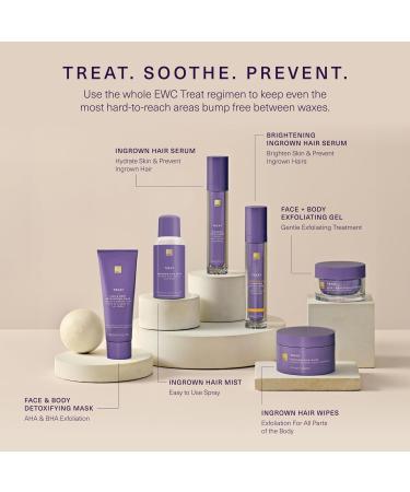 European Wax Center Ingrown Hair Mist Treatment - Prevent Bumps & Razor Burns for Bikini & Intimate Areas | AHA & BHAs Aftercare - Buy Online on GoSupps.com