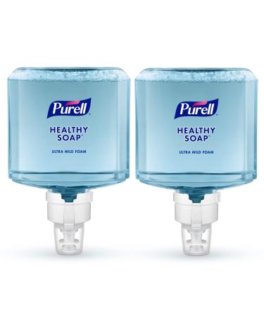 PURELL HEALTHY SOAP Ultra Mild Foam Clean Fresh Fragrance 1200 mL Refill for PURELL ES8 Automatic Soap Dispenser (Pack of 2) - 7775-02 - Manufactured by GOJO Inc.
