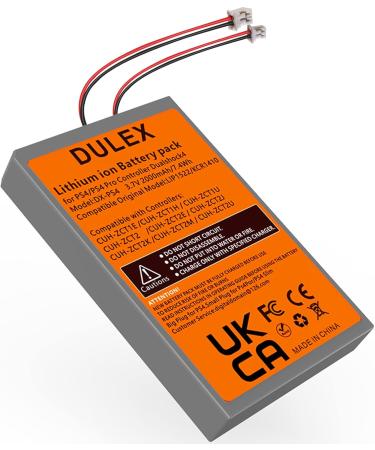 DULEX 3.7V 2000mAh Replacement Battery for PS4 Dualshock 4 Controller | Big & Small Plug | International Shipping Available - Buy Online on GoSupps.com